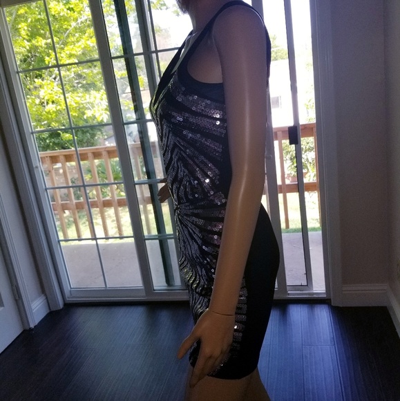 NWT 2B Bebe Sleeveless Mini Dress - Picture 4 of 7